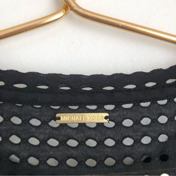 Black Mesh Michael Kors Dress - Picture 6 of 7